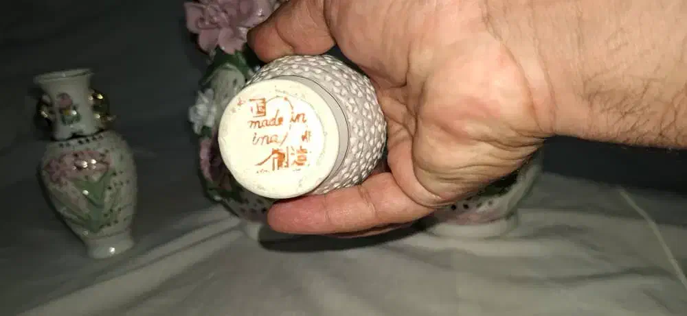 گلدان چینی قدیمی|کلکسیون اشیاء عتیقه|ری, شهید بهشتی|دیوار