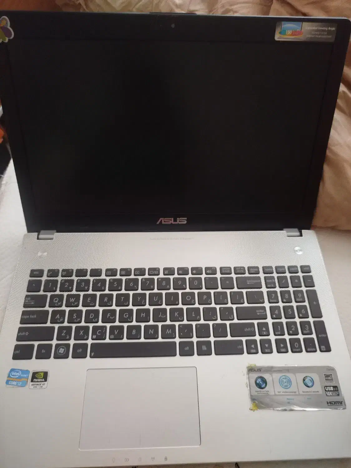 لپ تاپ ایسوس n56vm|رایانه همراه|تهران, جنت‌آباد جنوبی|دیوار