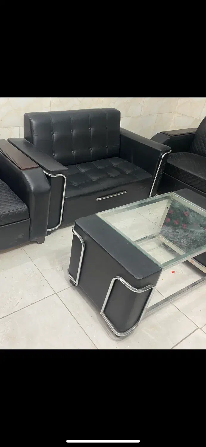 مبل اداری دونفره با میز|مبلمان اداری|ساوه, |دیوار