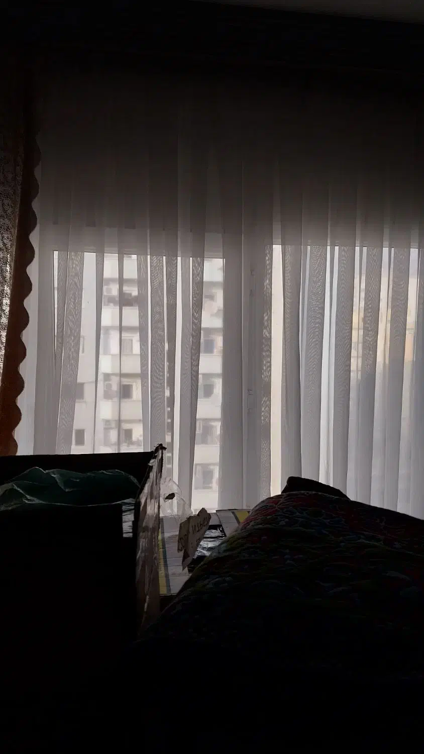 پرده حریر ساده باوالن|پرده، رانر، رومیزی|پردیس, فاز ۳|دیوار