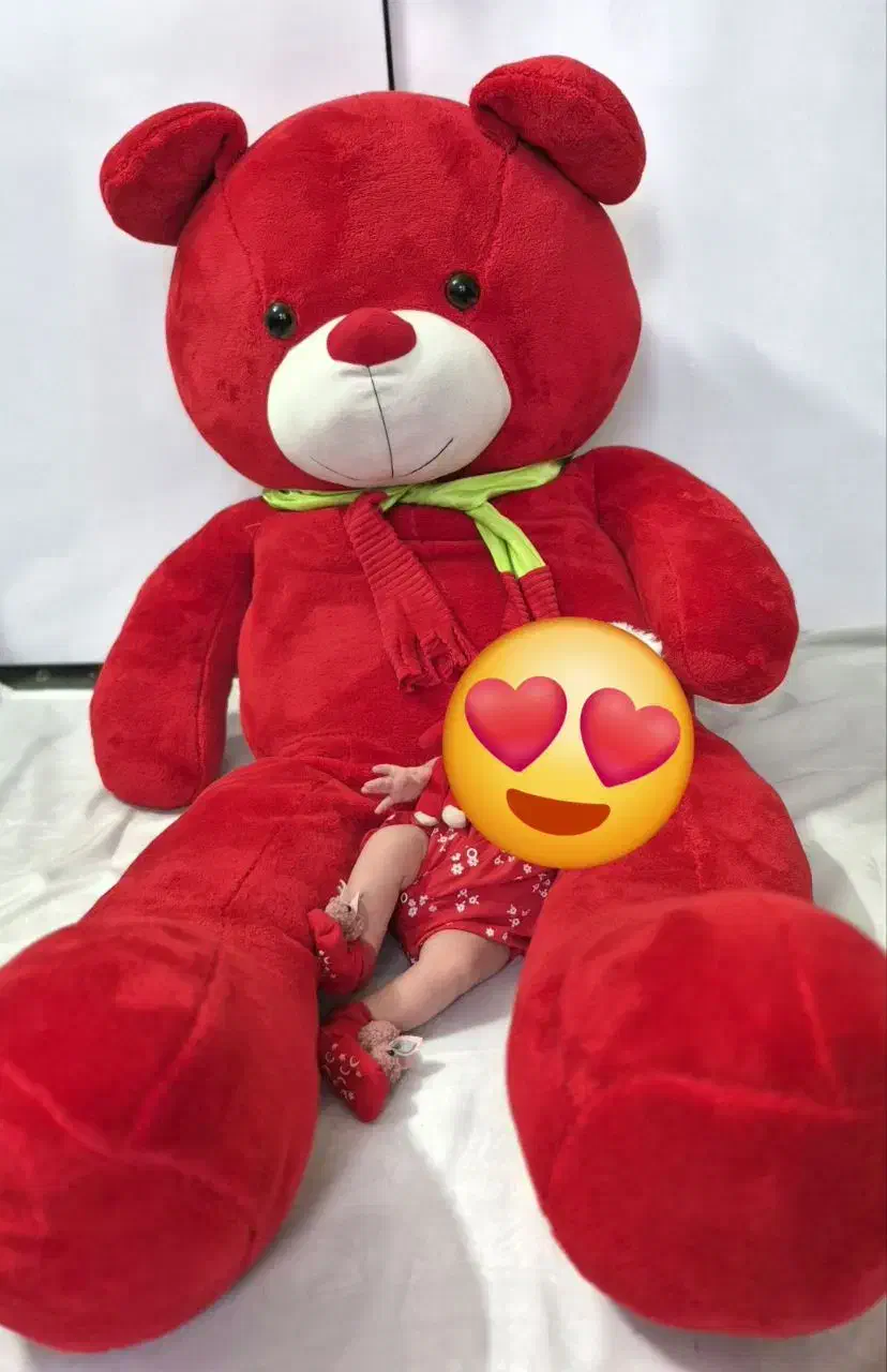 خرس عروسکی بزرگ ۱۶۰ سانتی|اسباب‌‌بازی|گلبهار, شهر جدید گلبهار|دیوار