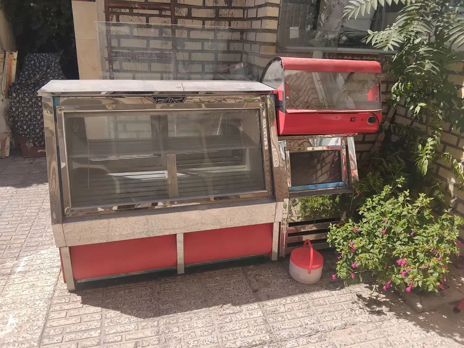 یخچال .گرم کن پیراشکی.وشیشه سکوریت|کافیشاپ و رستوران|تکاب, |دیوار