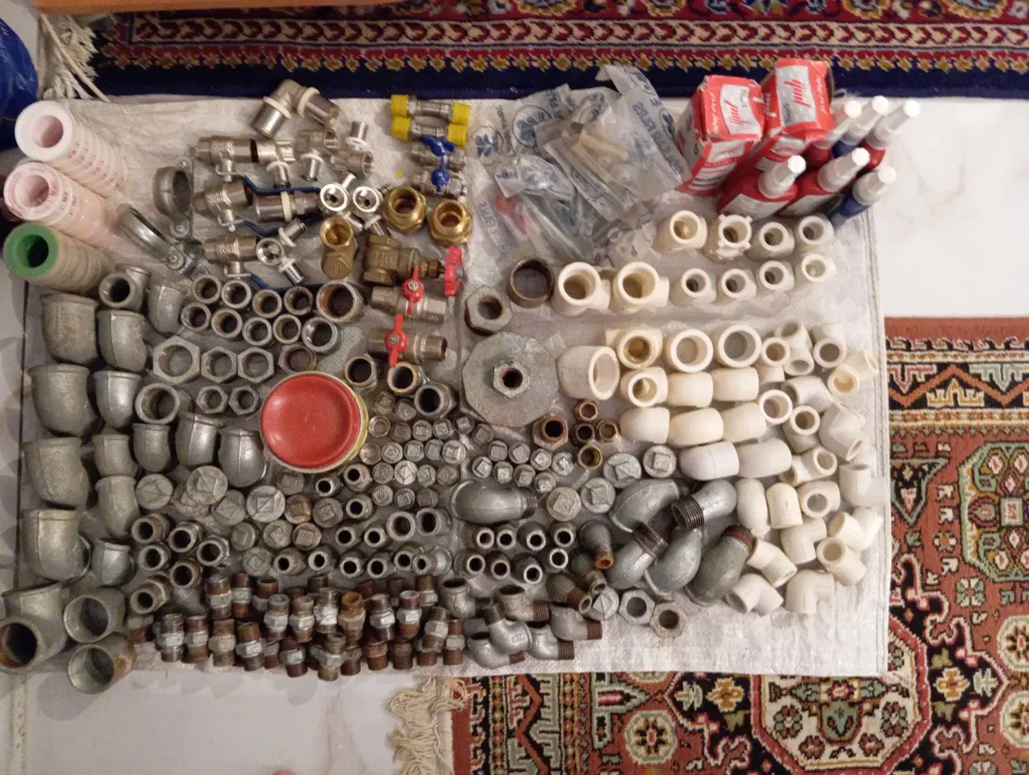 اتصالات لوله کشی|مصالح و تجهیزات ساختمان|ارومیه, |دیوار