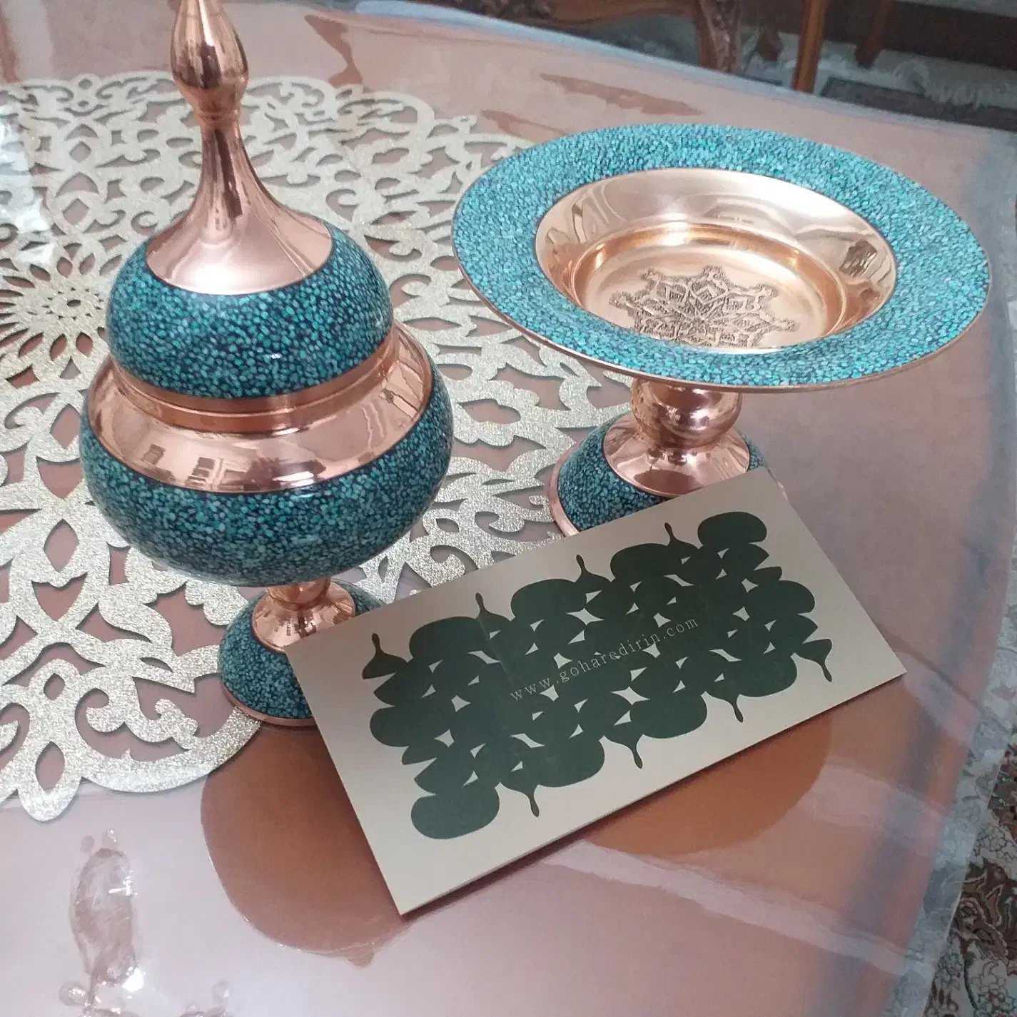 فیروزه دارای کارت ضمانت|صنایع دستی و سایر لوازم تزئینی|تهران, اباذر|دیوار