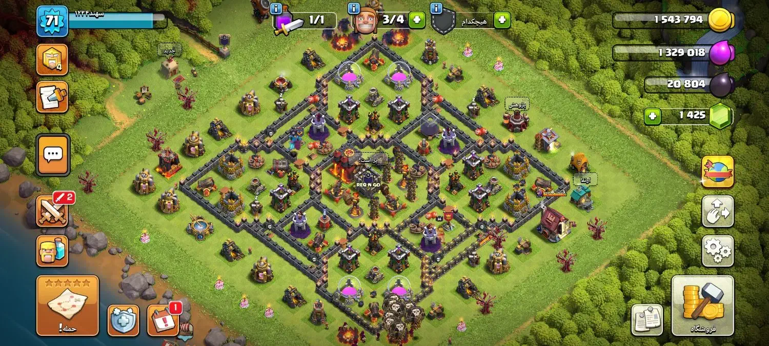 اکانت کلش|کنسول، بازی ویدئویی و آنلاین|اردبیل, |دیوار