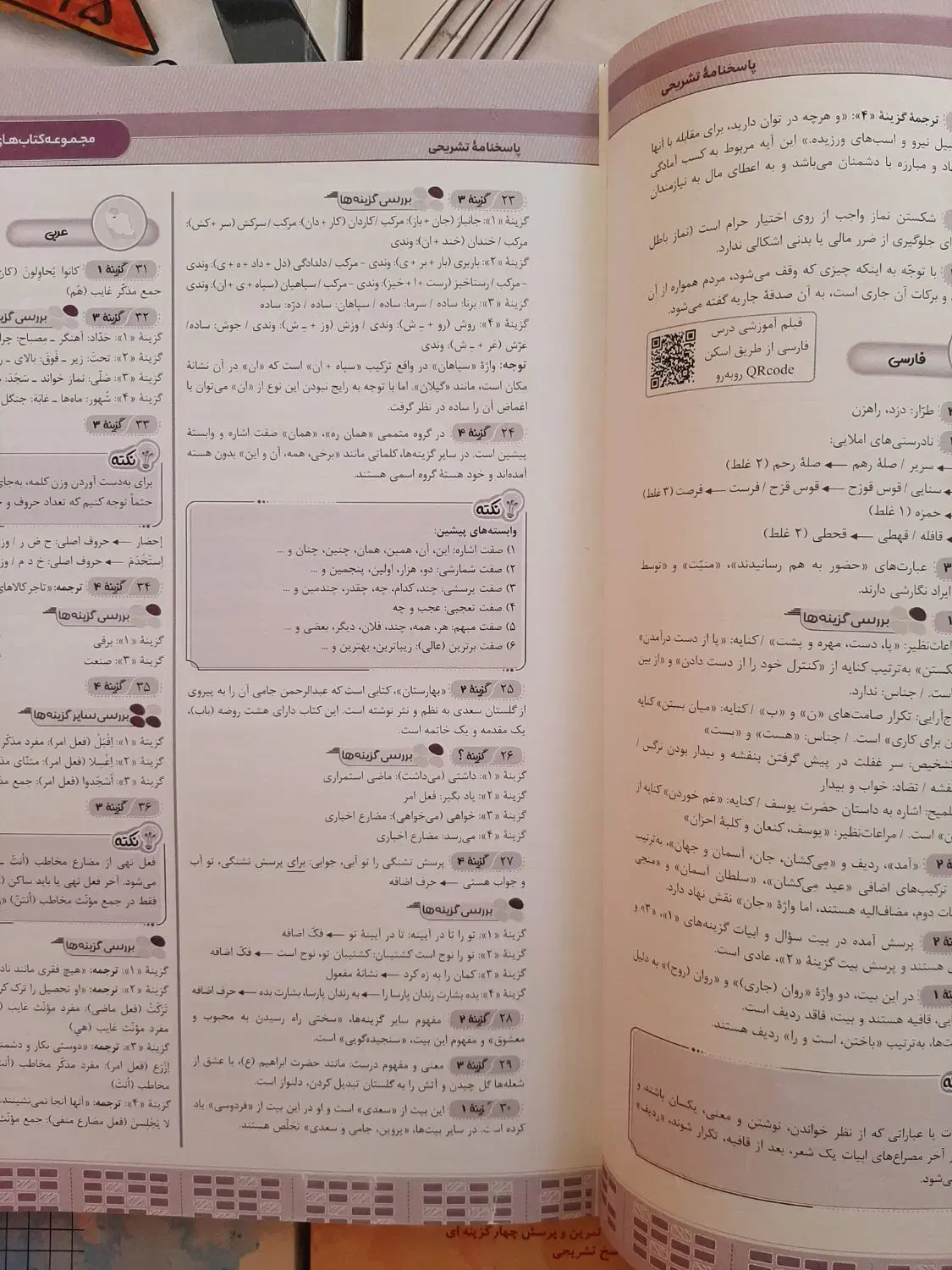 کتاب‌کار ۳۱ استان آزمون های نمونه دولتی و تیزهوشان|کتاب و مجله آموزشی|مشهد, عنصری|دیوار