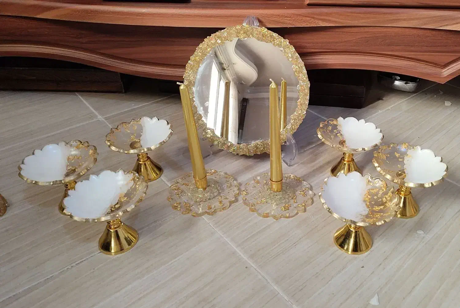 ظروف رزینی|ظروف سرو و پذیرایی|گنبد کاووس, |دیوار