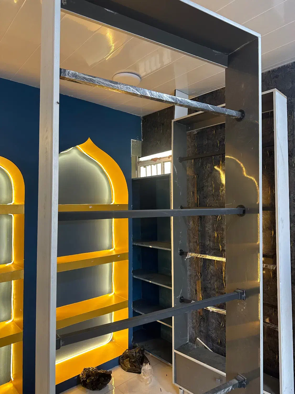 رگال ام دی اف|کتابخانه، شلف، قفسه‌های دیواری|بندرعباس, |دیوار