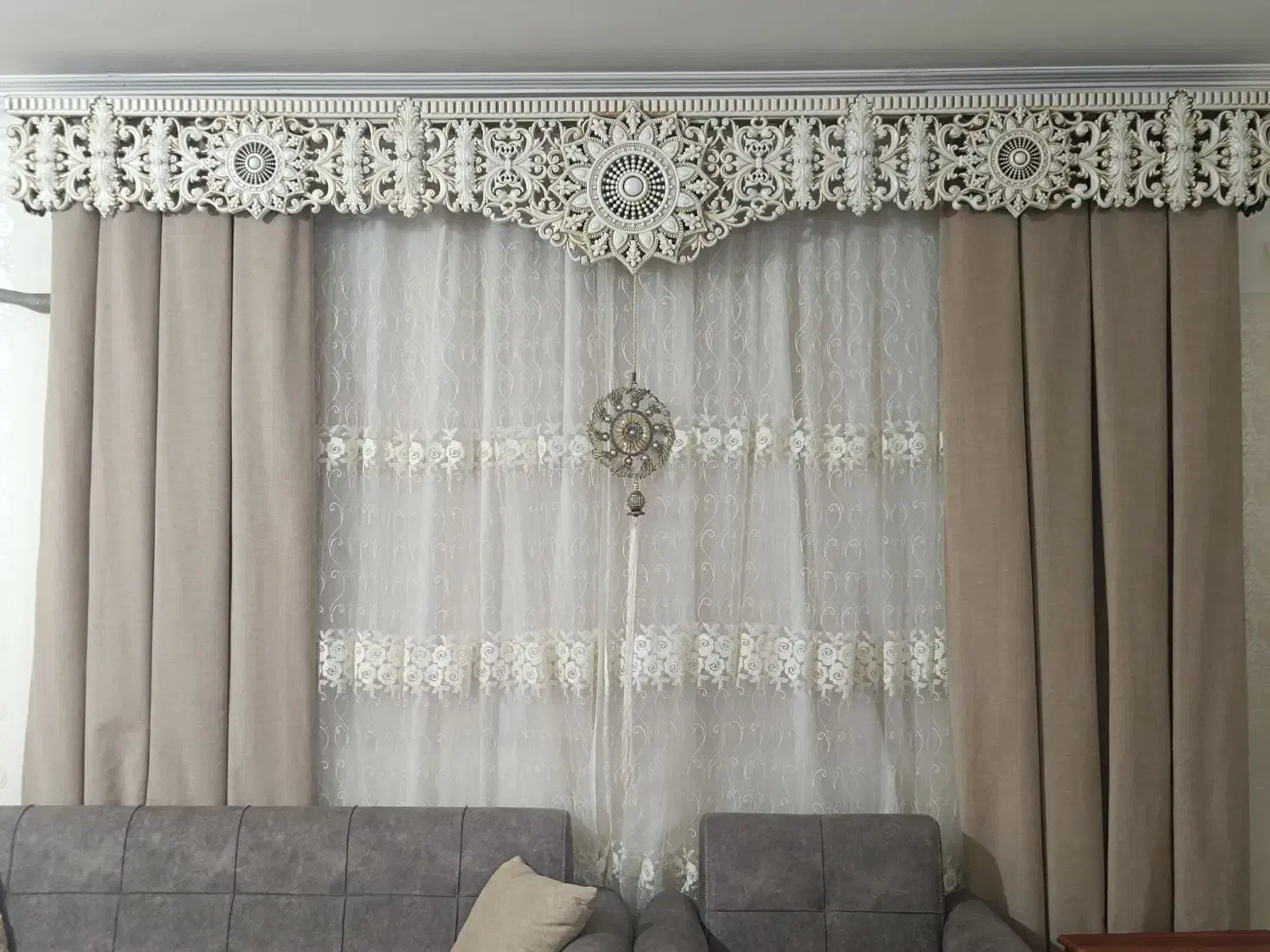 فروش پرده|پرده، رانر، رومیزی|امیدیه, |دیوار