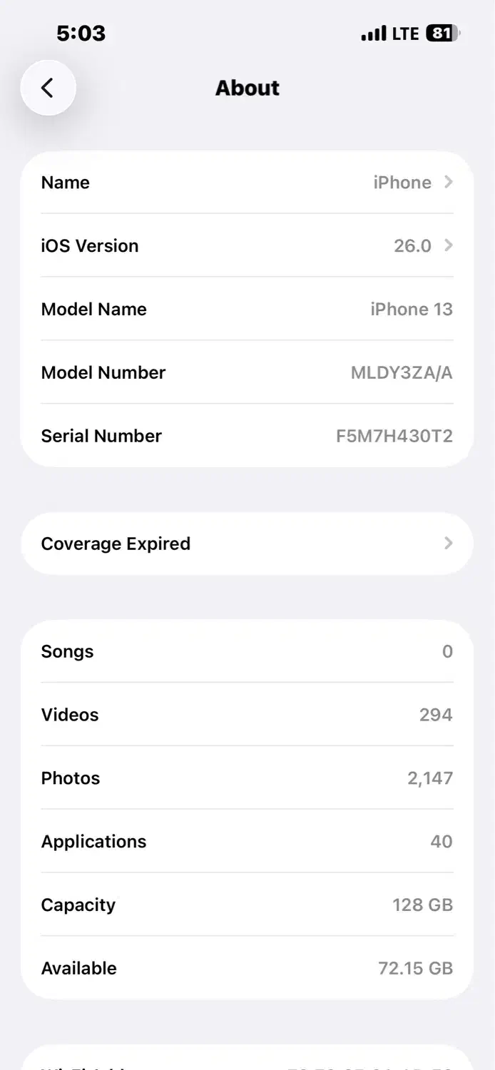 آیفون13normal(zaa)آبی|موبایل|خرم‌آباد, |دیوار