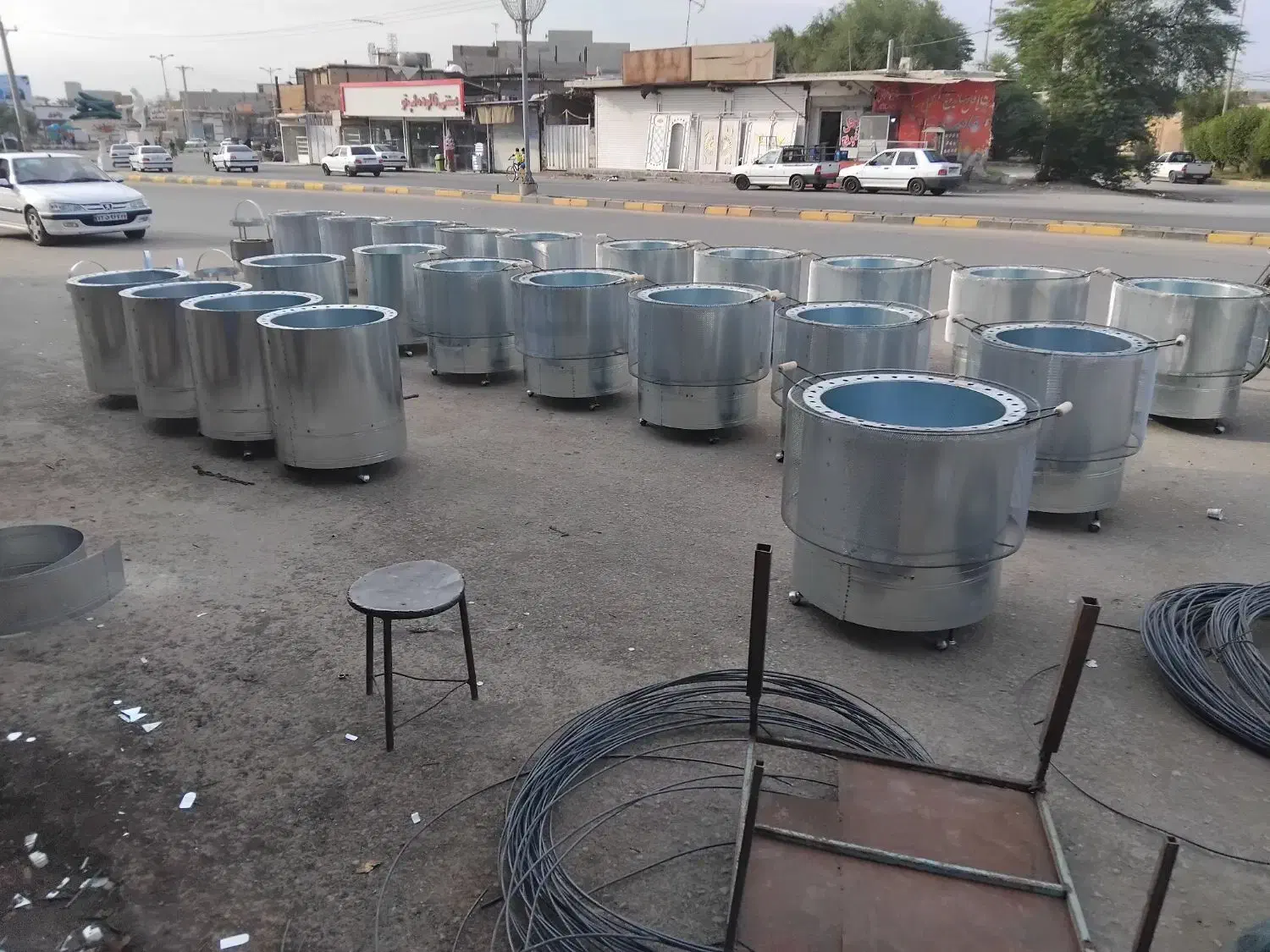 تنور ورق اصفهان گالوانیزه|اجاق گاز و لوازم برقی پختوپز|حمیدیه, |دیوار