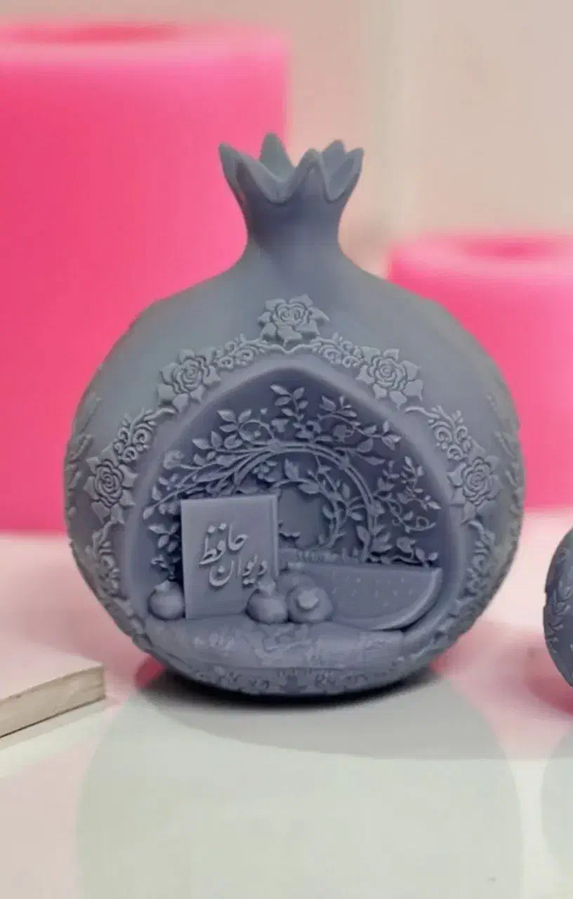 قالب سیلیکونی انارشب یلدا|صنایع دستی و سایر لوازم تزئینی|مشکین‌دشت, |دیوار