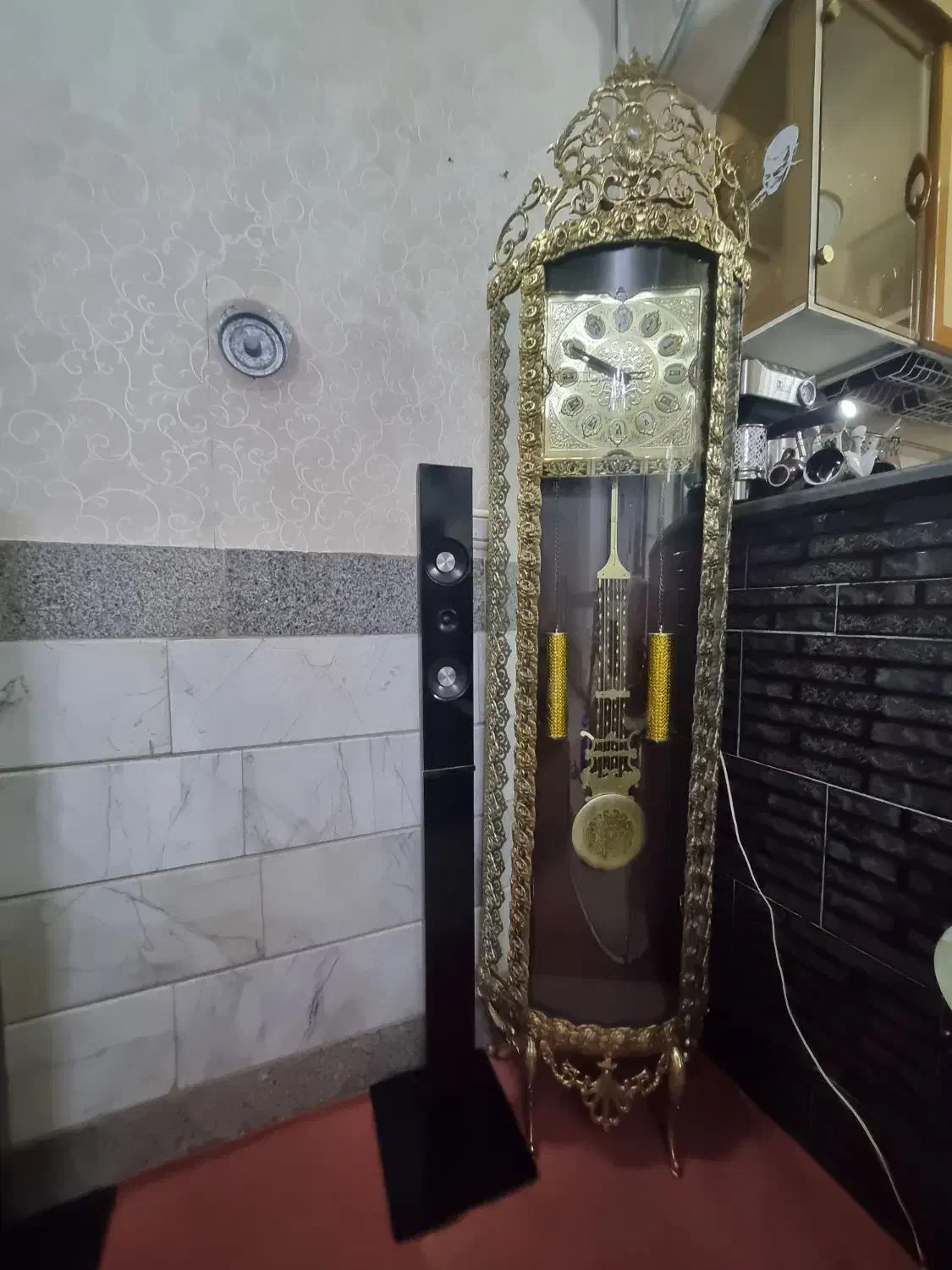 ساعت و میز برنجی|ساعت دیواری و تزئینی|قرچک, مهدیه|دیوار
