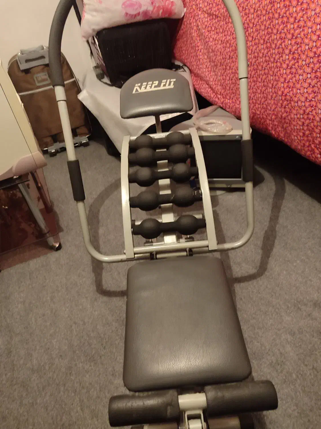 دستگاه درازونشست کاملا سالم|تجهیزات ورزشی|سلماس, |دیوار