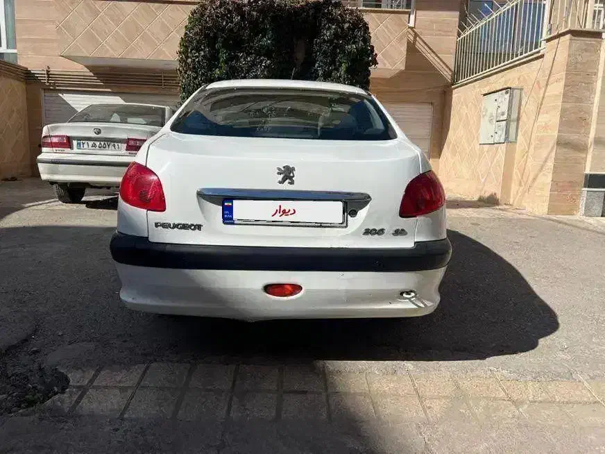 پژو ۲۰۶ SD مدل ۱۳۹۵|خودرو سواری و وانت|اردبیل, |دیوار