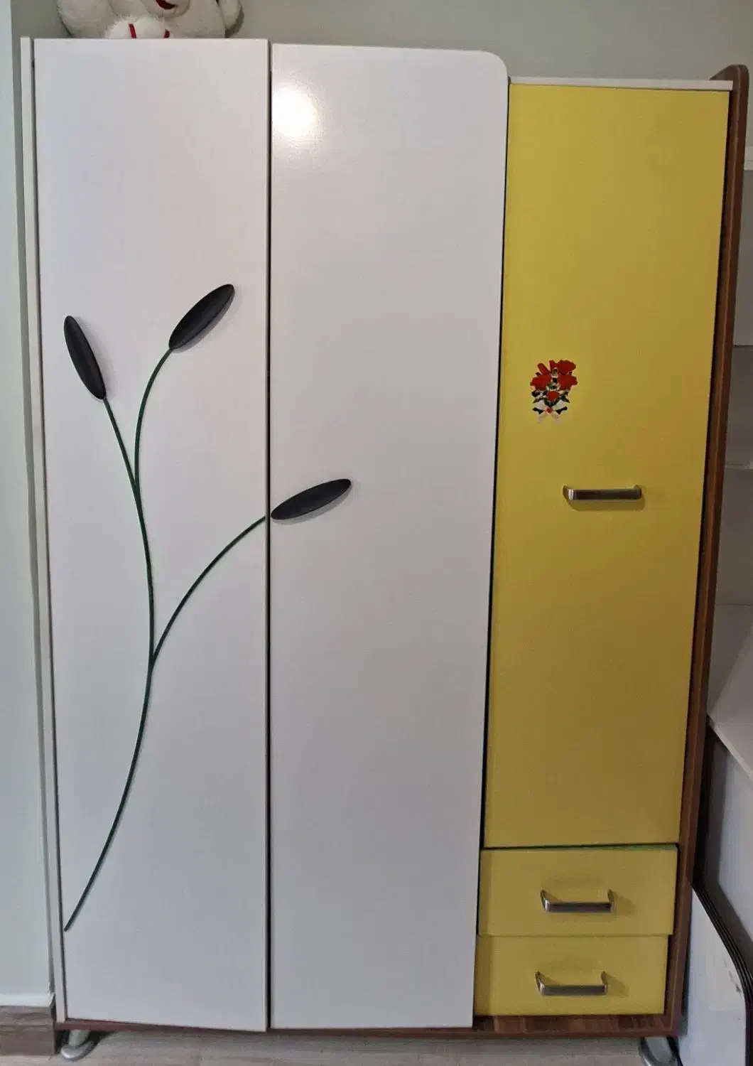 سه تکه کمد|کتابخانه، شلف، قفسههای دیواری|تبریز, |دیوار