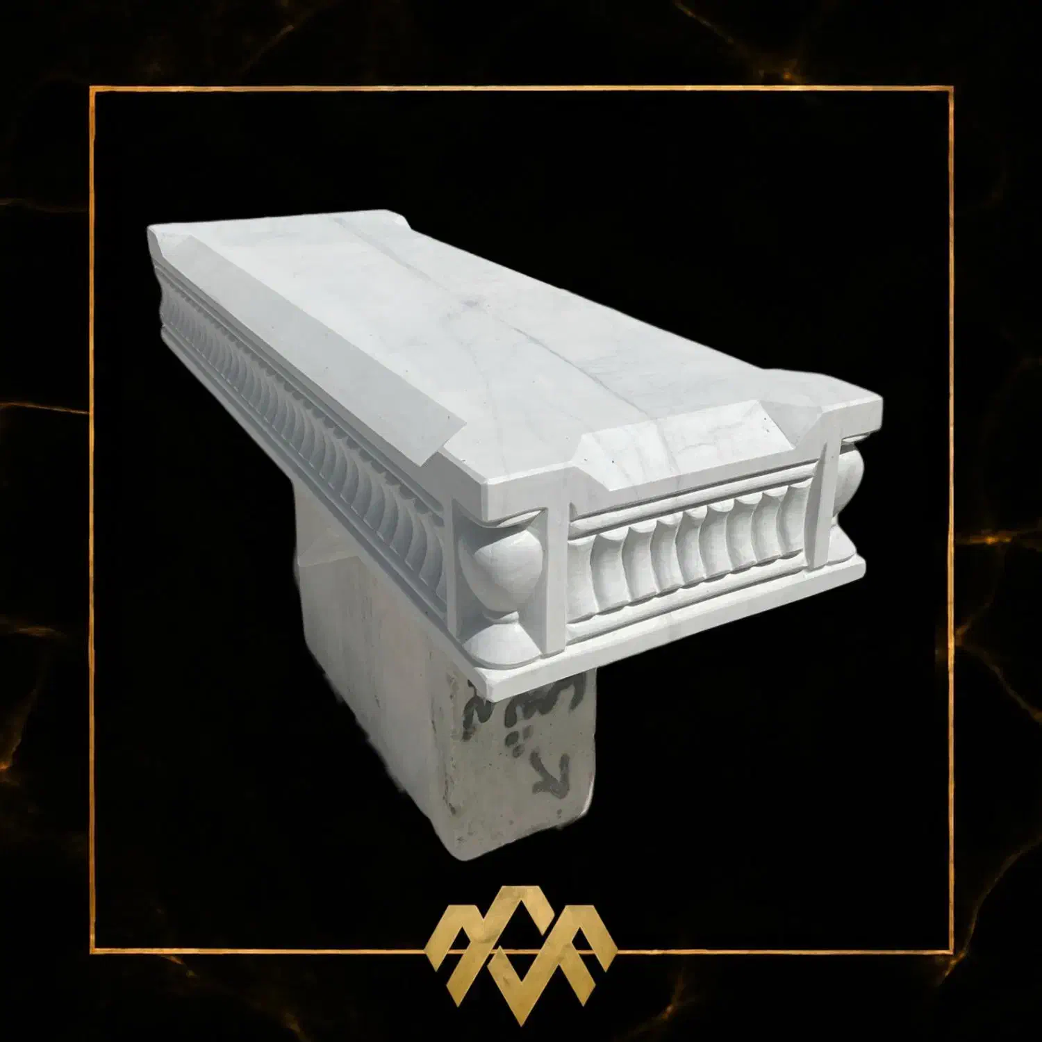 سنگ قبر و مزار مهرارا با حکاکی سفارشی|خدمات پیشه و مهارت|اصفهان, باغ فدک|دیوار