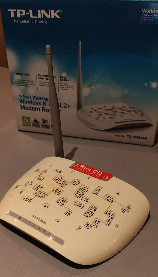 مودم ای دی اس ال 2+ TP-Link wireless N|مودم و تجهیزات شبکه|تهران, شهرک غرب|دیوار