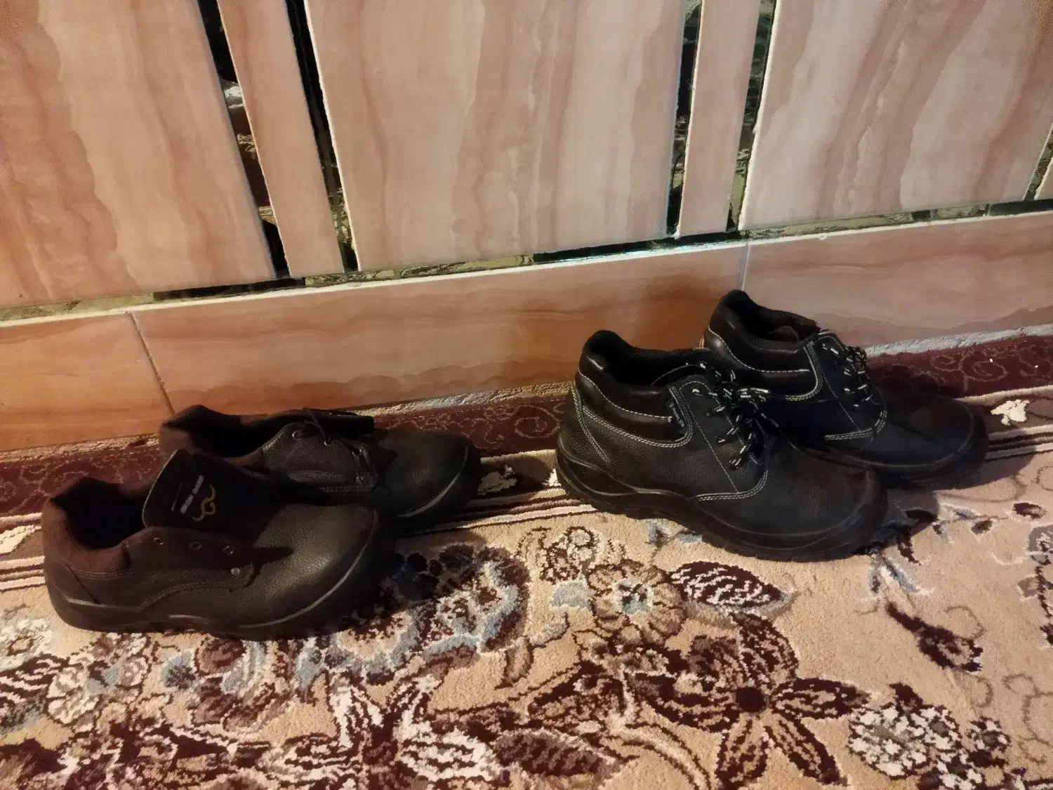 دو عدد کفش ایمنی نو مناسب برا کار|کیف، کفش، کمربند|داراب, |دیوار