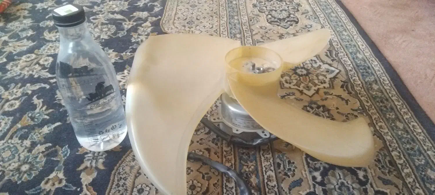 موتور فن کولر گازی همراه با پروانه|کولر گازی و فن‌کوئل|شاهین‌شهر, مخابرات (شهید بهشتی)|دیوار