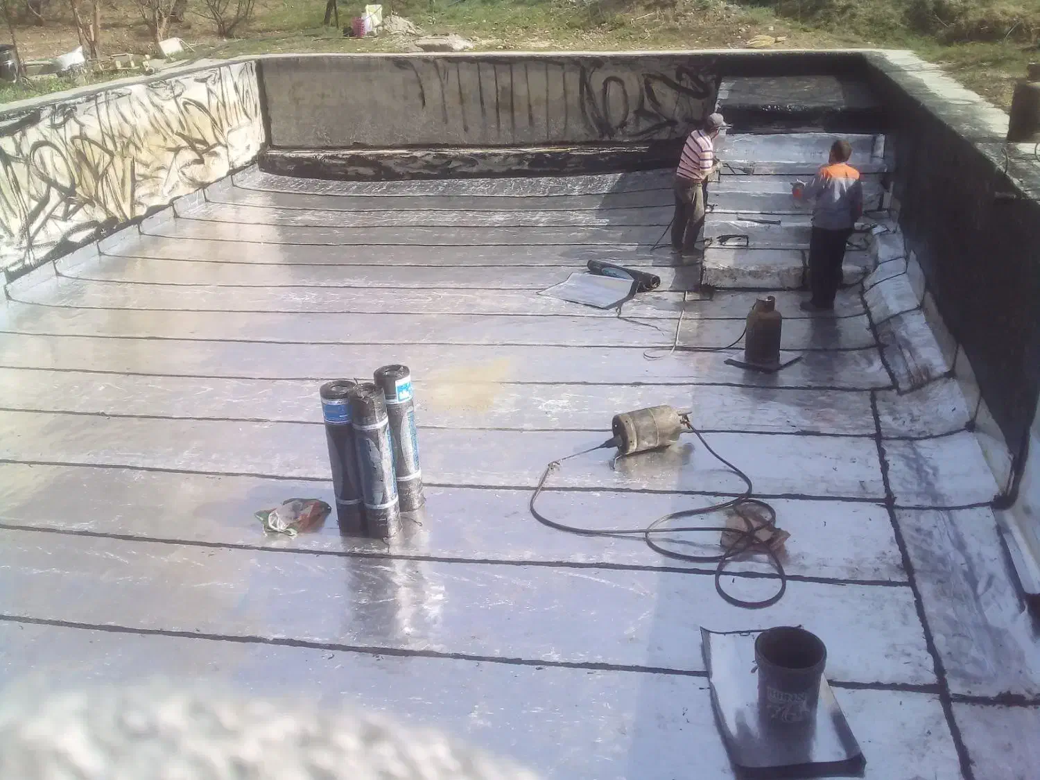 ایزوگام قیرگونی آسفالت|خدمات پیشه و مهارت|اهر, |دیوار