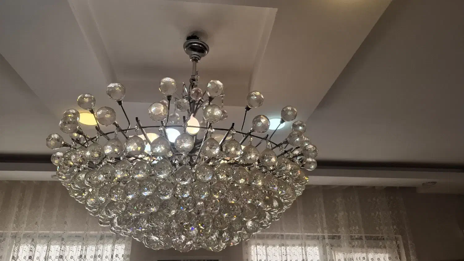 لوستر قطر 70 +یک عدد سقفی برای راهرو|لوستر و چراغ آویز|چهارباغ, |دیوار