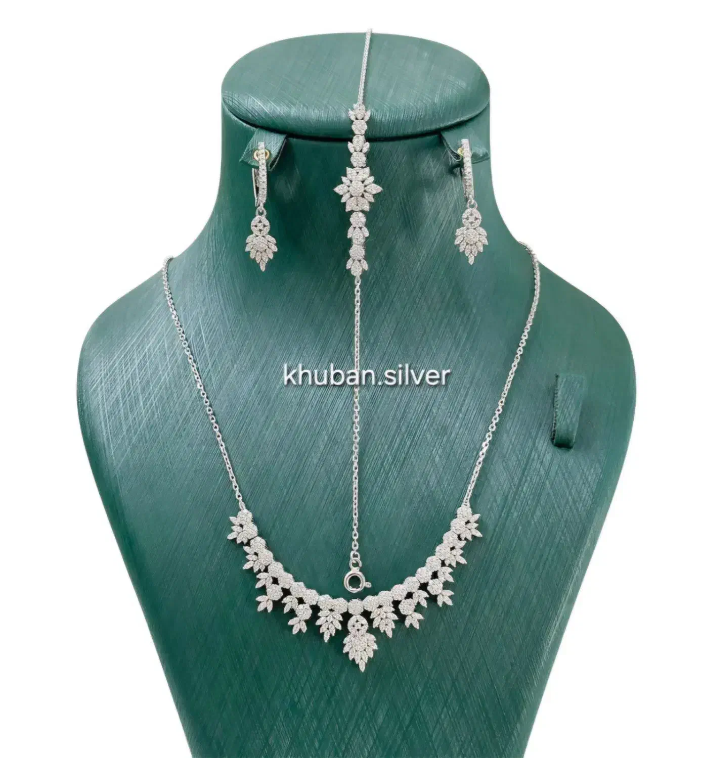 سرویس جواهری نقره مدل ناتانیا|جواهرات|ارومیه, |دیوار