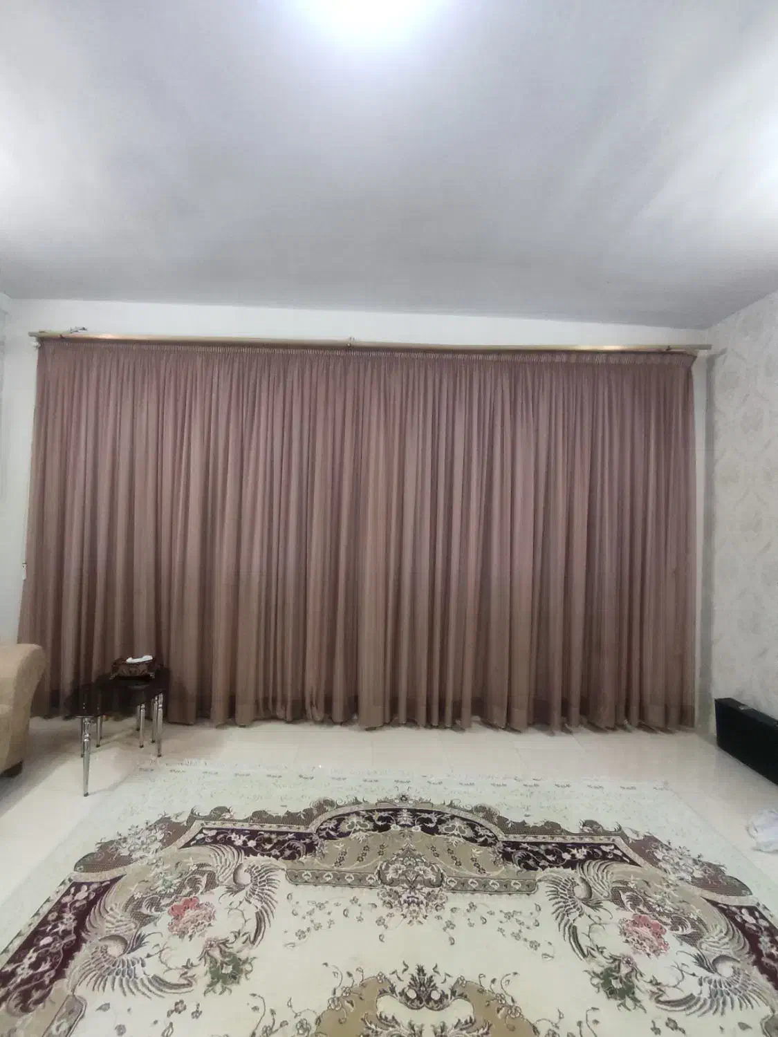 پرده حریر توافقی|پرده، رانر، رومیزی|تربت‌حیدریه, مظفریه|دیوار