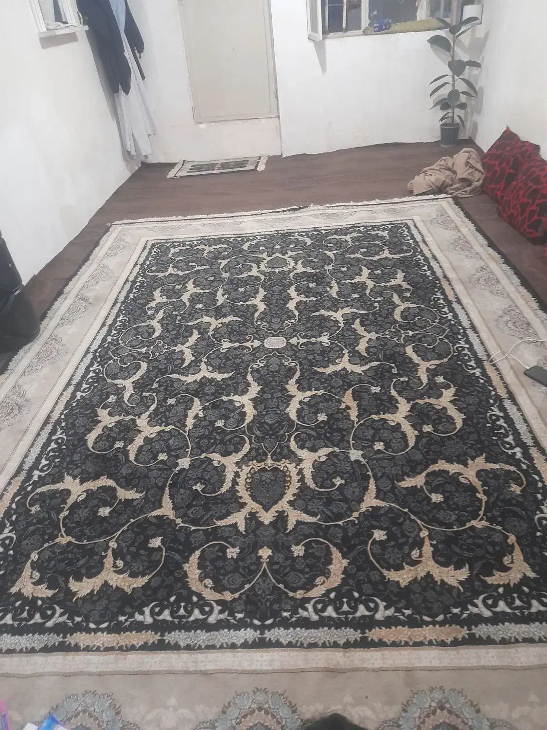 یک عدد ۹متری نونو زیر پاه نرفته.|فرش|مشهد, شهید معقول|دیوار