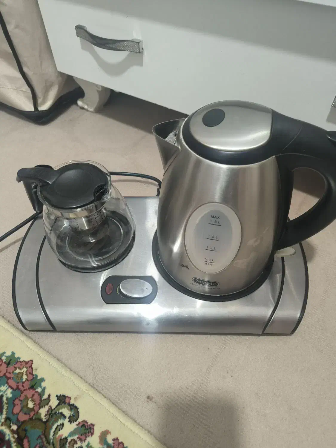 چایی ساز|سماور، چایساز، قهوهساز|نظرآباد, مسکن مهر نظرآباد|دیوار