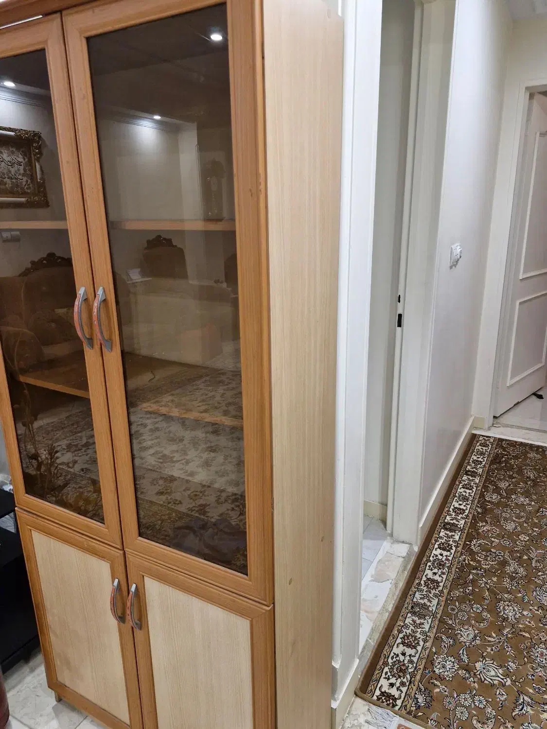 کمد جاکتابی|کتابخانه، شلف، قفسه‌های دیواری|تهران, گلستان (شهرک راه آهن)|دیوار