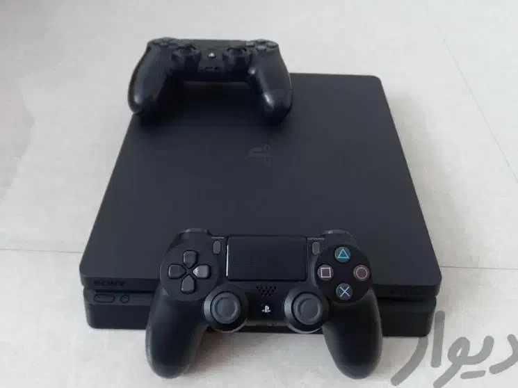 پلی استیشن PS4 اسلیم اکانتی دو دسته اصلی یک ترا|کنسول، بازی ویدئویی و آنلاین|گرگان, |دیوار