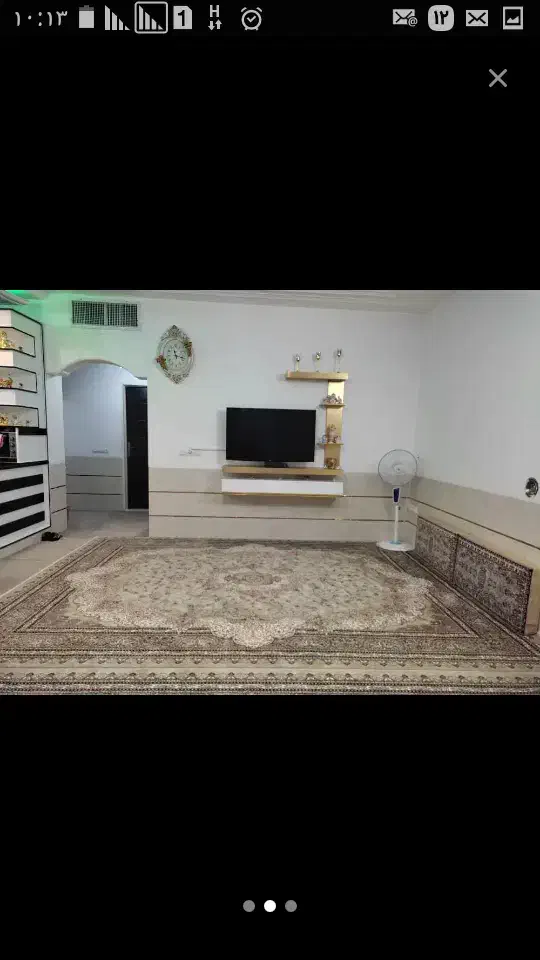 فرش 12متری شاهکارصفویه|فرش|شیراز, زرهی|دیوار