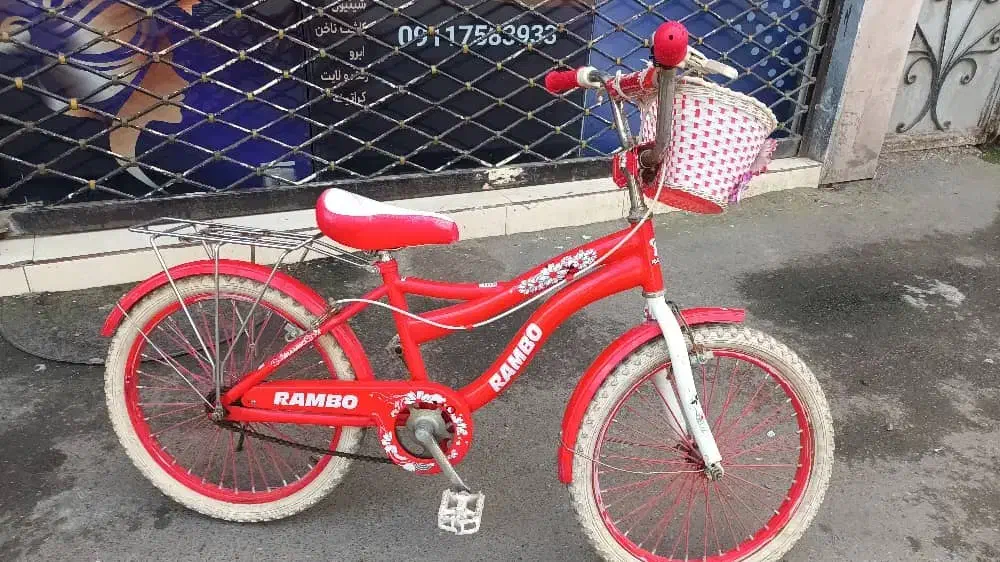 دوچرخه دخترانه|دوچرخه، اسکیت، اسکوتر|رشت, باهنر|دیوار