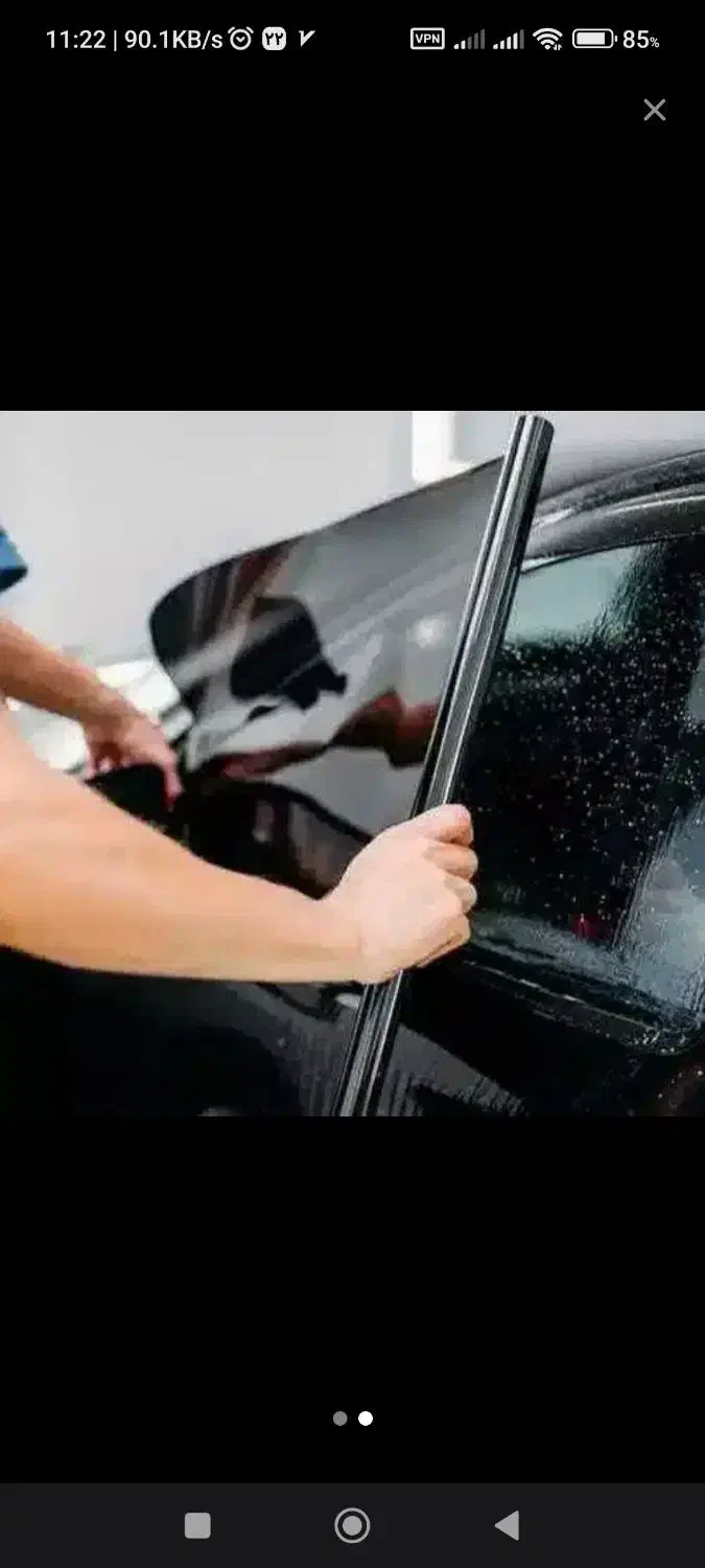 نصب شیشه دودی کیفیت درجه ۱ حرفه ای|خدمات موتور و ماشین|تبریز, |دیوار