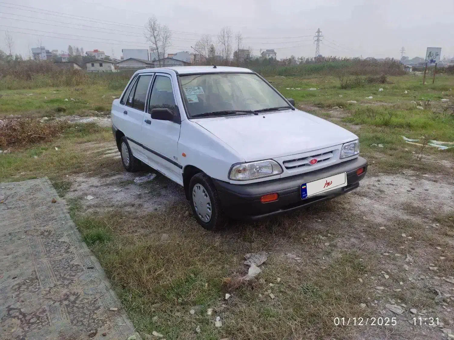 پراید مدل 89|خودرو سواری و وانت|رشت, اسماعیل آباد|دیوار