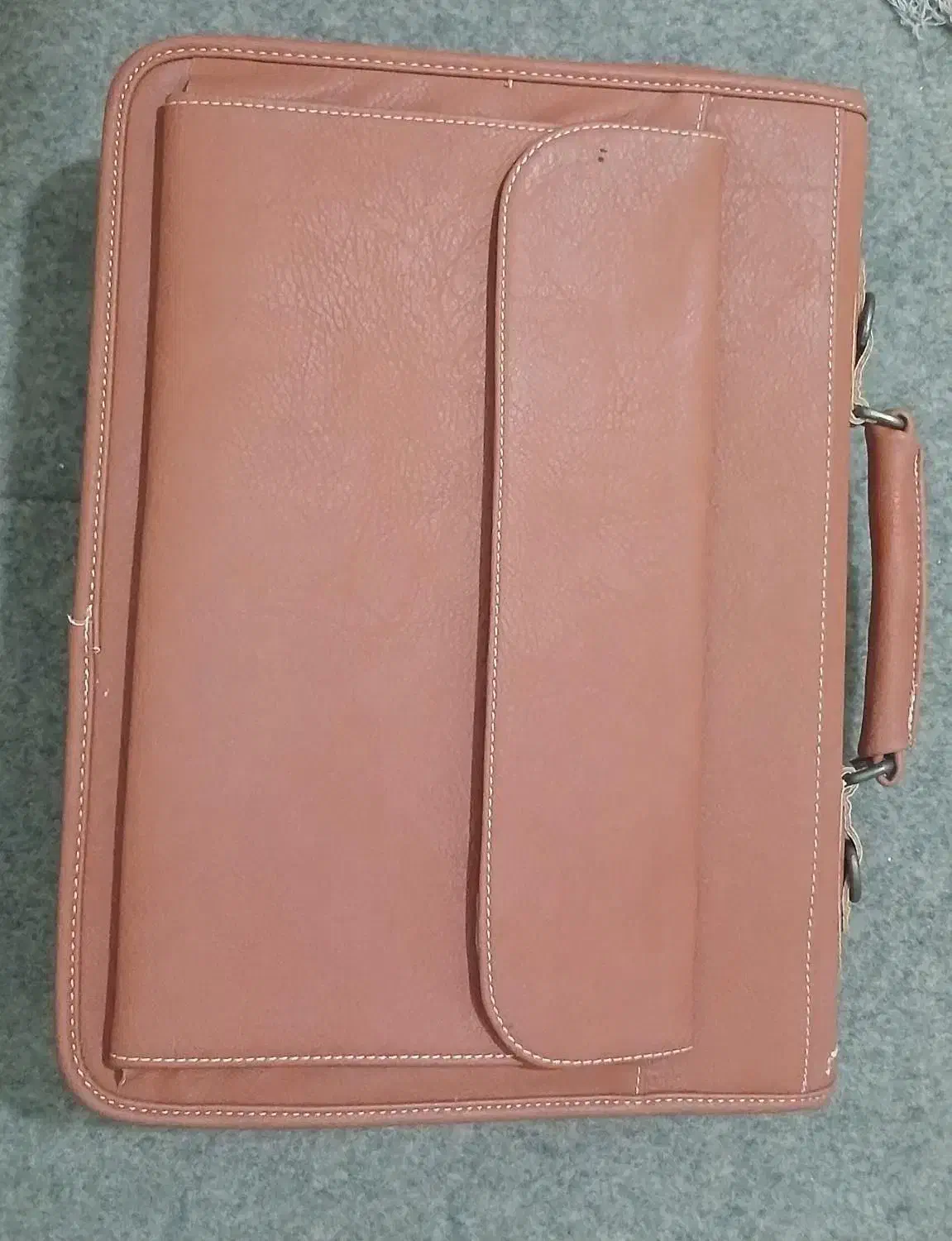 کیف اداری چرم صنعتی فلوتر عسلی|کیف، کفش، کمربند|مشهد, شهید هاشمی نژاد|دیوار