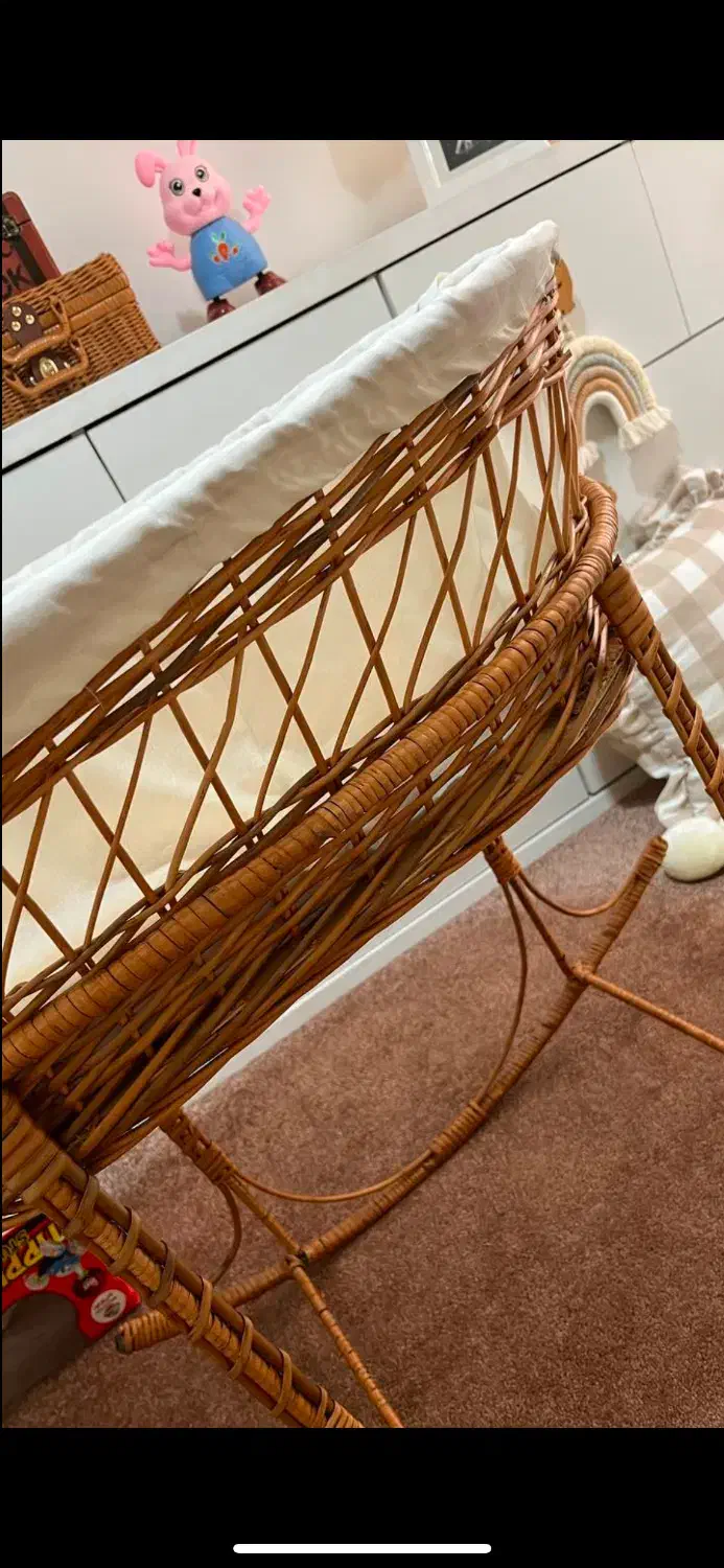 گهواره حصیری|اسباب و اثاث بچه|گرگان, |دیوار