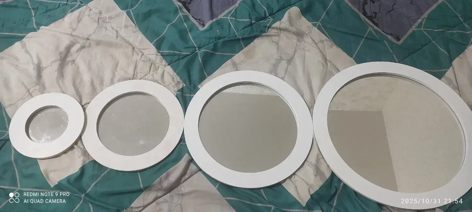 آیینه چهار تایی|صنایع دستی و سایر لوازم تزئینی|دزفول, |دیوار