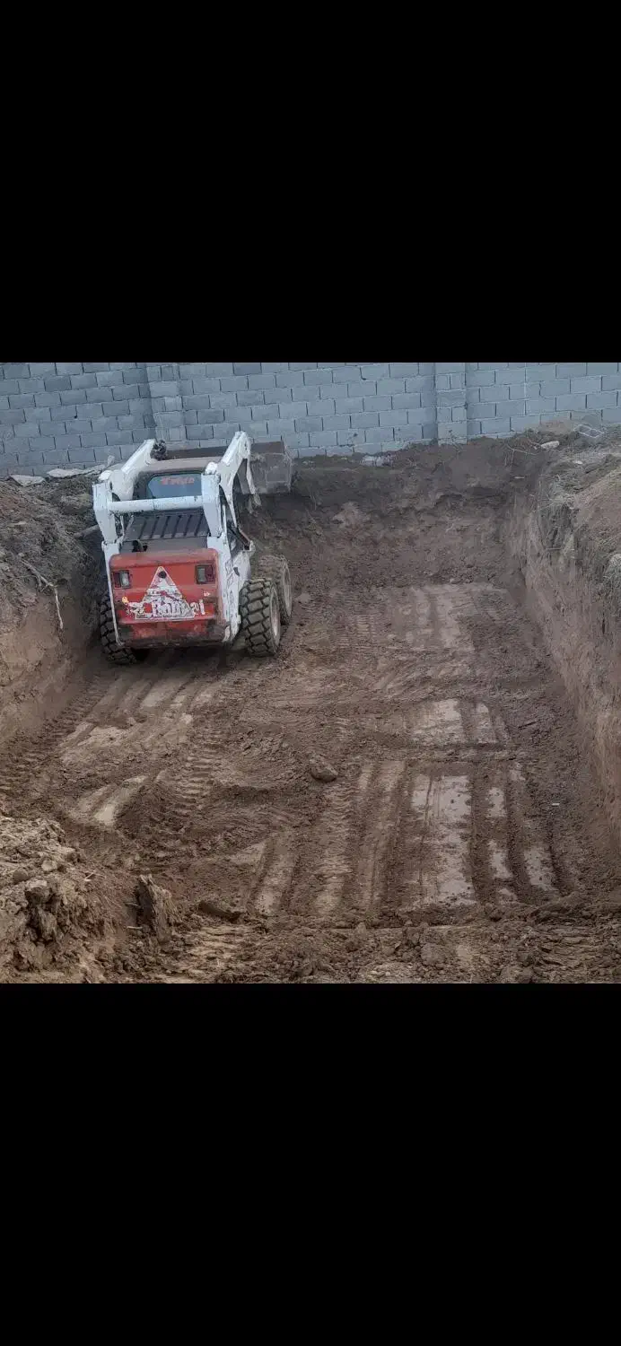 اجاره بابکت کندن استخر حمل نخاله مینی بیل مکانیکی|خدمات حمل و نقل|چهارباغ, |دیوار