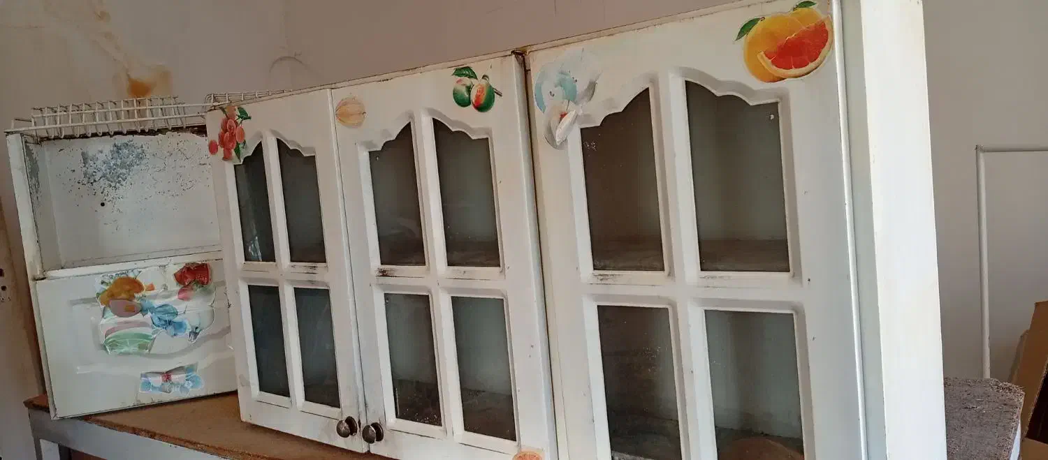 کابینت فلزی|آب‌چکان و نظم‌دهنده ظروف|مسجد سلیمان, |دیوار