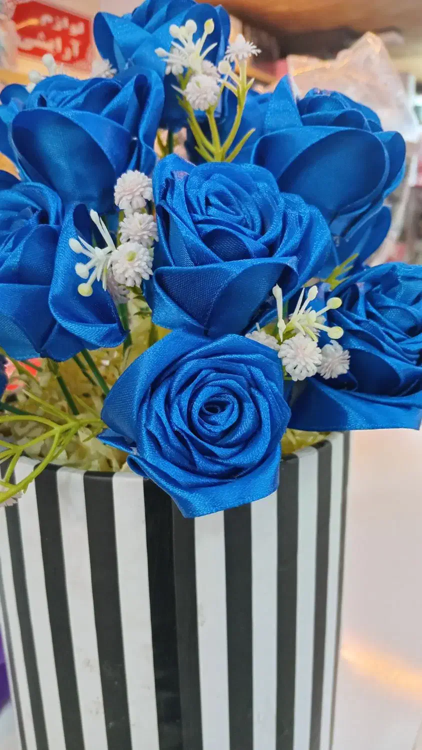 دست گل روبانی|گل مصنوعی|بناب, |دیوار