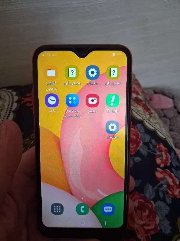 گوشی a01سالم|موبایل|کرج, باغستان|دیوار