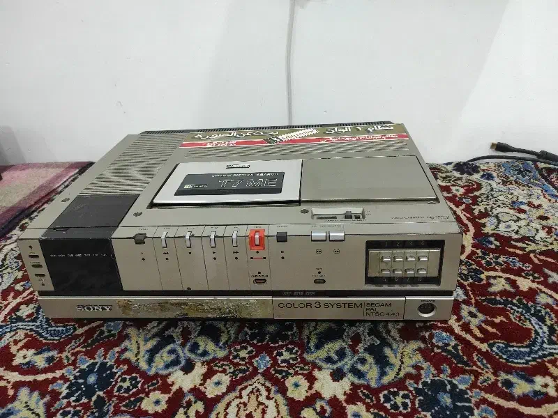 تی 7 سونی ژاپنی ویدئو Betamax فیلم کوچک قدیمی|پخشکننده DVD و ویدیو|بوشهر, |دیوار
