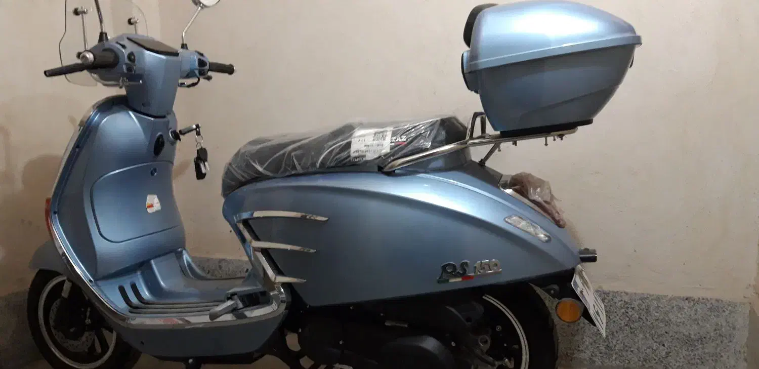 فروش موتور همتاز طرح وسپا|موتورسیکلت|یزد, |دیوار