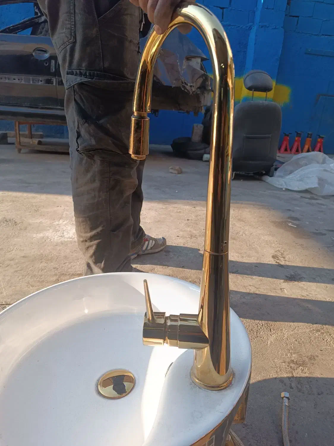 سنگ دستشور و شیر اب|لوازم سرویس بهداشتی|پاکدشت, پاکدشت (مامازند)|دیوار