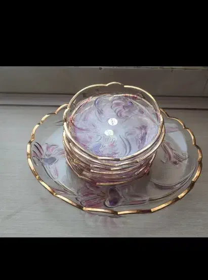 پیشدستی پیاله فنجان|ظروف سرو و پذیرایی|قزوین, |دیوار