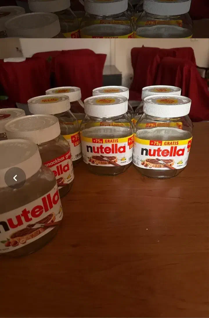 شیشه نوتلا خالی|ظروف نگهدارنده، پلاستیکی، یکبارمصرف|تهران, آسمان|دیوار