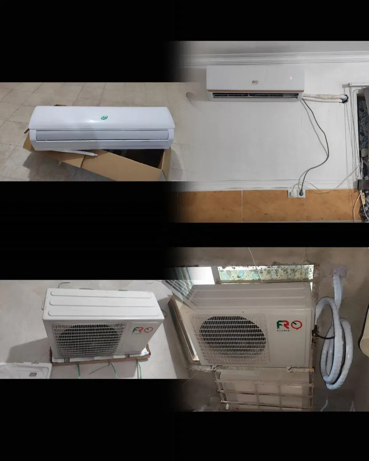 خدمات کولر اسپیلت، ایستاده نصب،تعمیرات،سرویس|خدمات پیشه و مهارت|بندرعباس, |دیوار