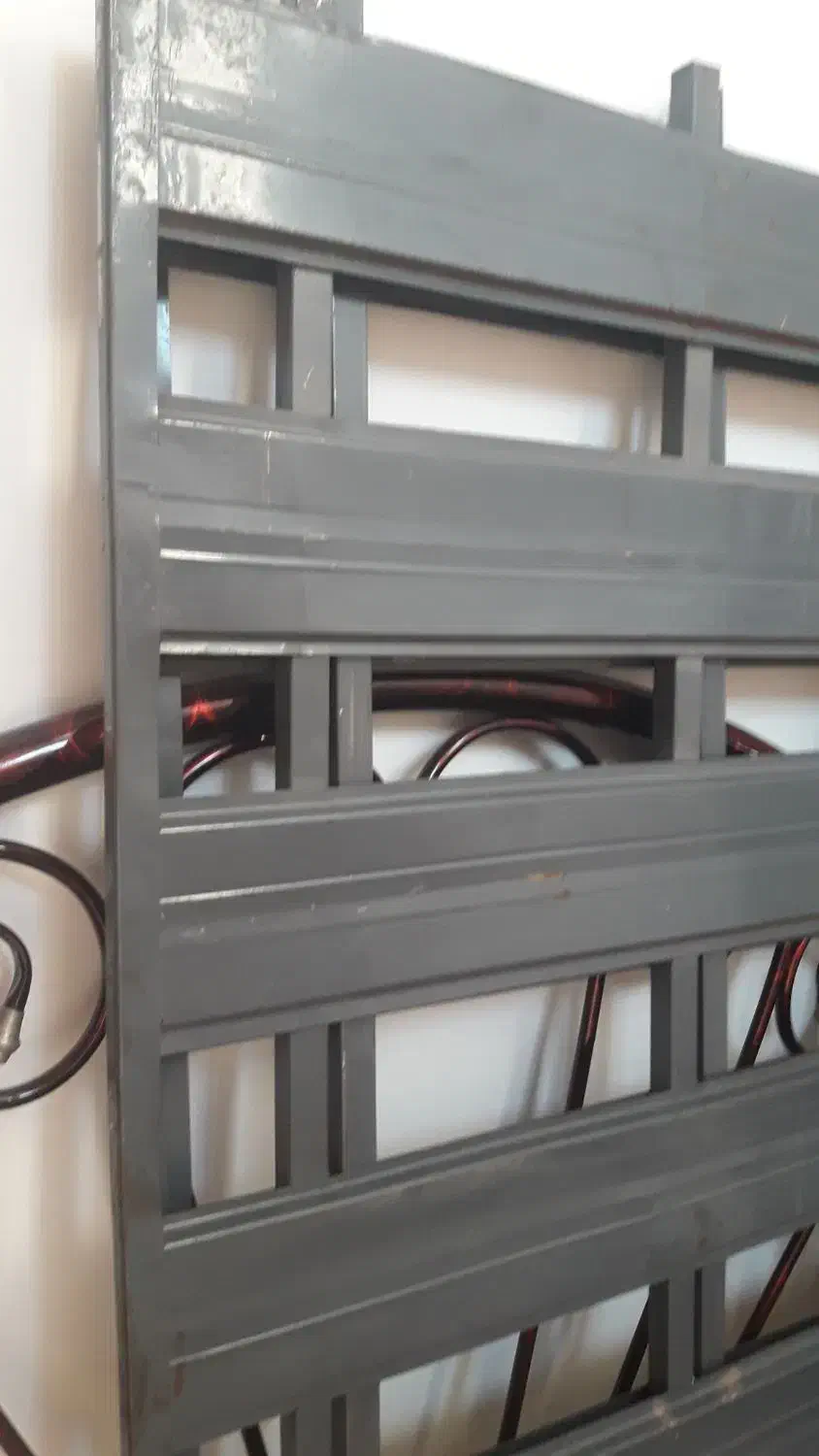 تخت فلزی دونفری|تخت و سرویس خواب|تبریز, |دیوار